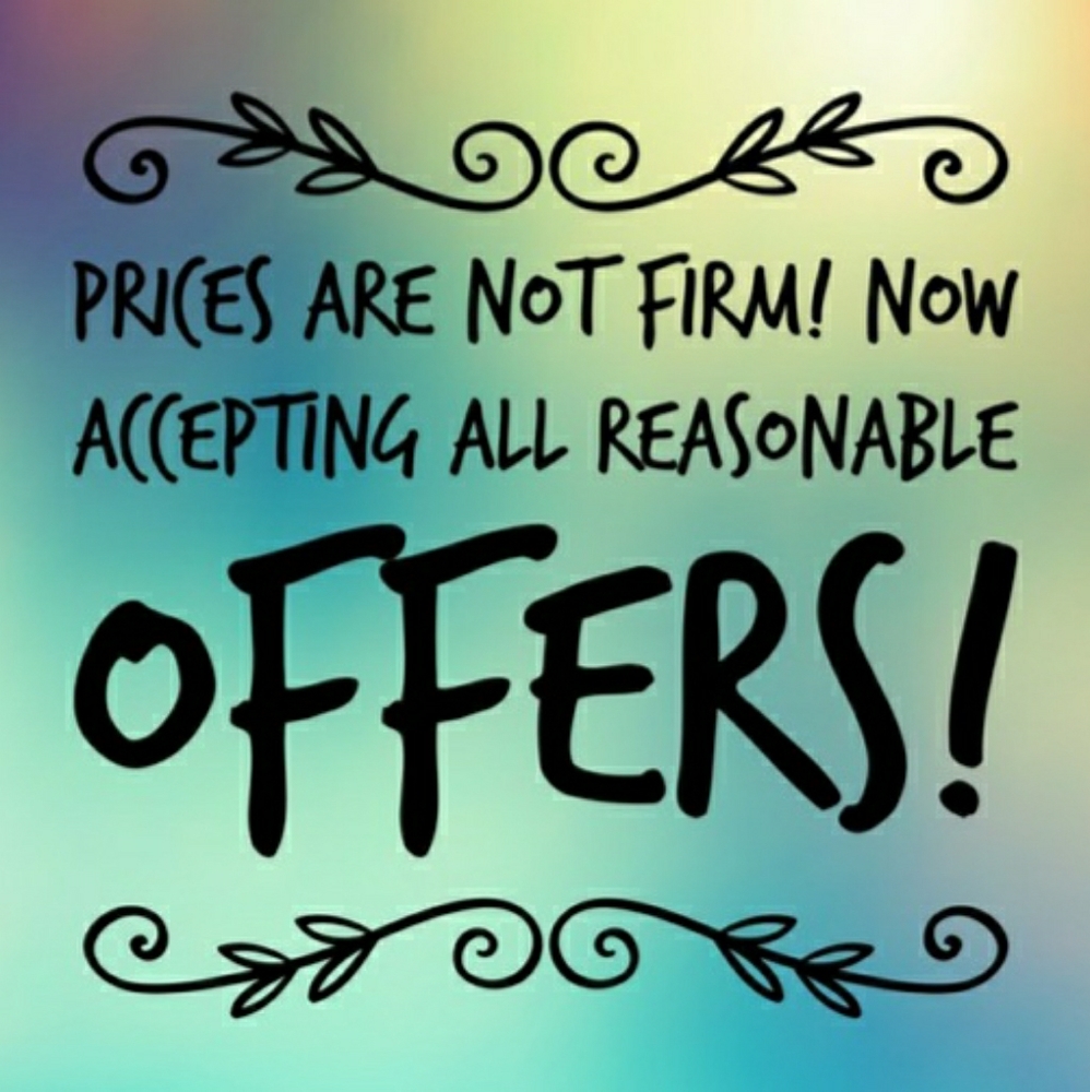 ACCEPTING REASONABLE OFFERS!